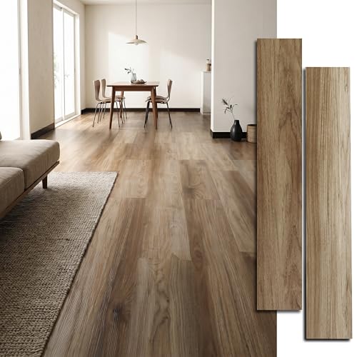 VIVIDCOZYTILE Earthen Oak peel and stick vinyl
