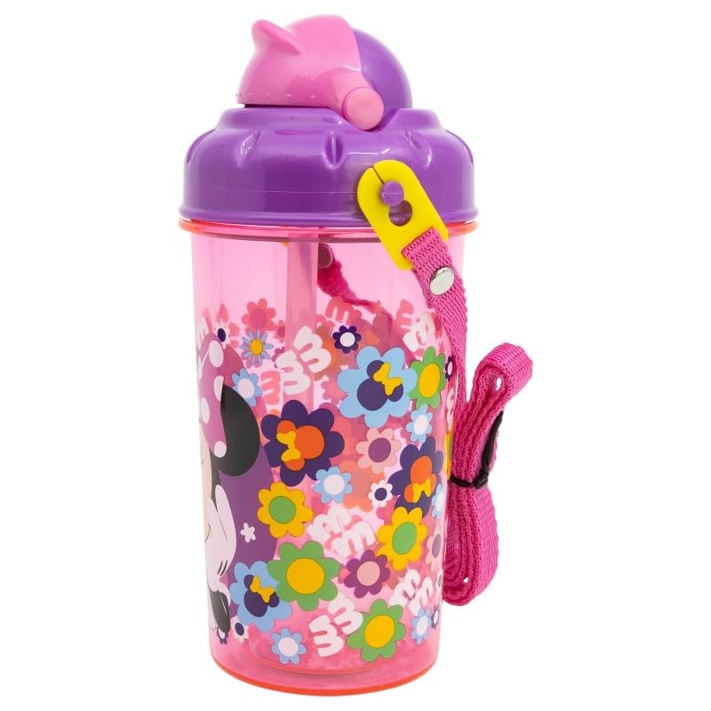 Image of STRIDERS SINGLE WALL CANTEEN 465 ML MINNIE BOLD FLORALS