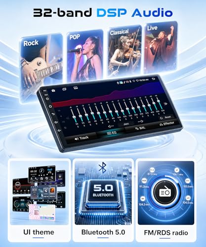 Image of 8 CORE 6G+128G Android 15 Car Radio Stereo for Honda Odyssey 2005-2010