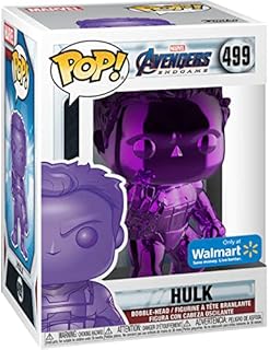 POP Funko Marvel Avengers Endgame Purple Chrome 499 (no Sticker)