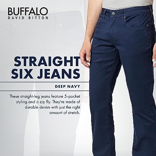 Image of Buffalo David Bitton Men's Six Slim Fit Jean in Spirit