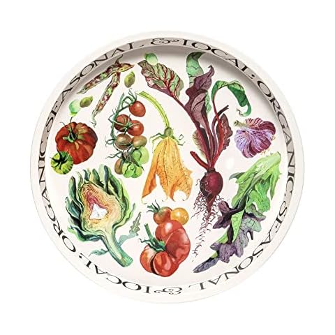 Emma Bridgewater Dig The Garden Tin Deepwell Tray 300mm diameter Cover