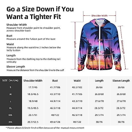 Veste légère à capuche protection solaire TOMPPY Noir 3XL