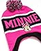 Disney Girls' Flat, Minnie Pink with Black Gloves, Age 4-7