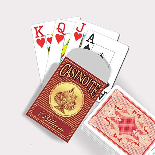 Image of casinoite BILLIUM Playing Cards (BILLIUM 12 PCS (6RED+6BLUE))