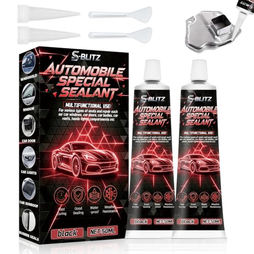 Adhesivo Sellador Automotriz para Parabrisas 100ml Negro miniatura 1