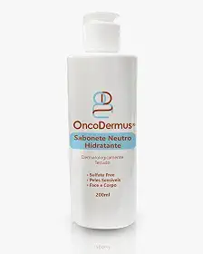 Sabonete Neutro Hidratante, Oncodermus - Para Peles Sensíveis, Face e Corpo, 200 mL
