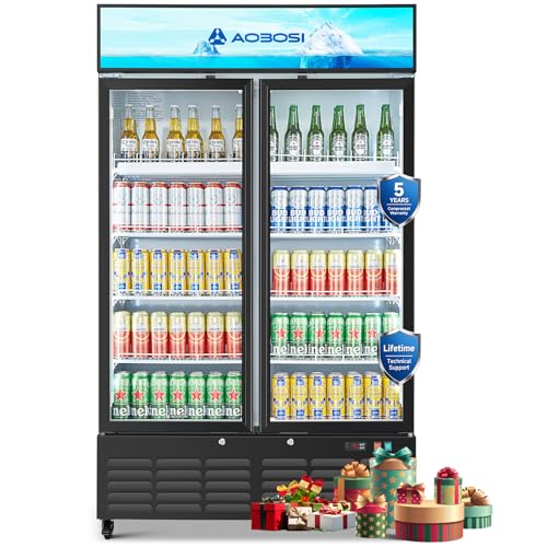 AAOBOSI Commercial Merchandiser Refrigerator