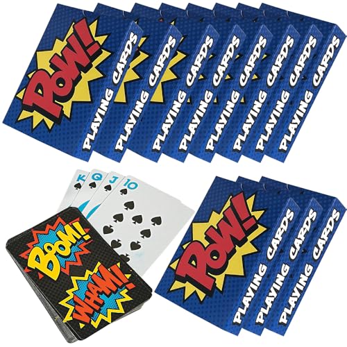 Fun Express Superhero Cartas para Jugar 12 piezas