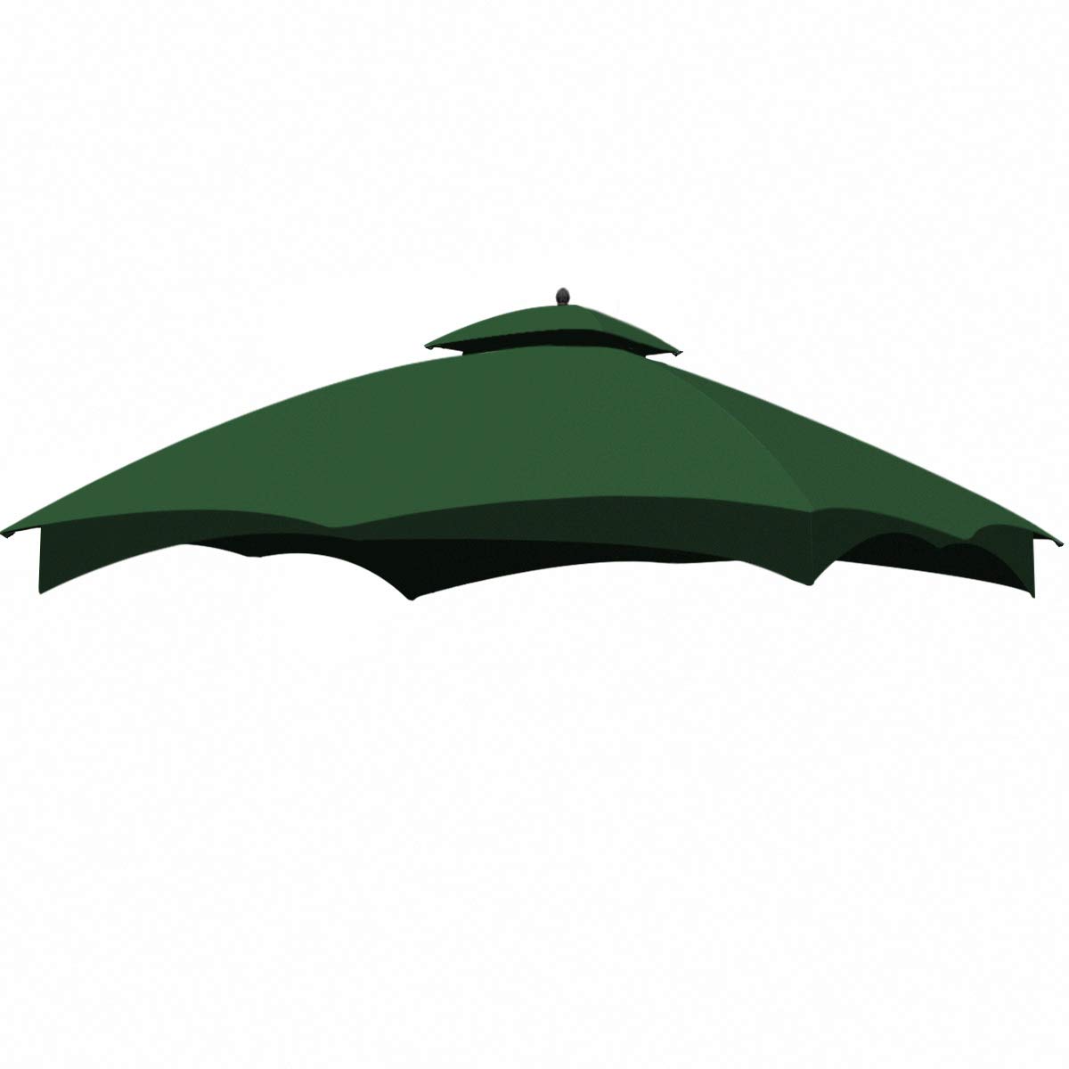 ontheway Replacement Canopy Top for Lowe's Allen Roth 10X12ft Gazebo #GF-12S004B-1 (Green)
