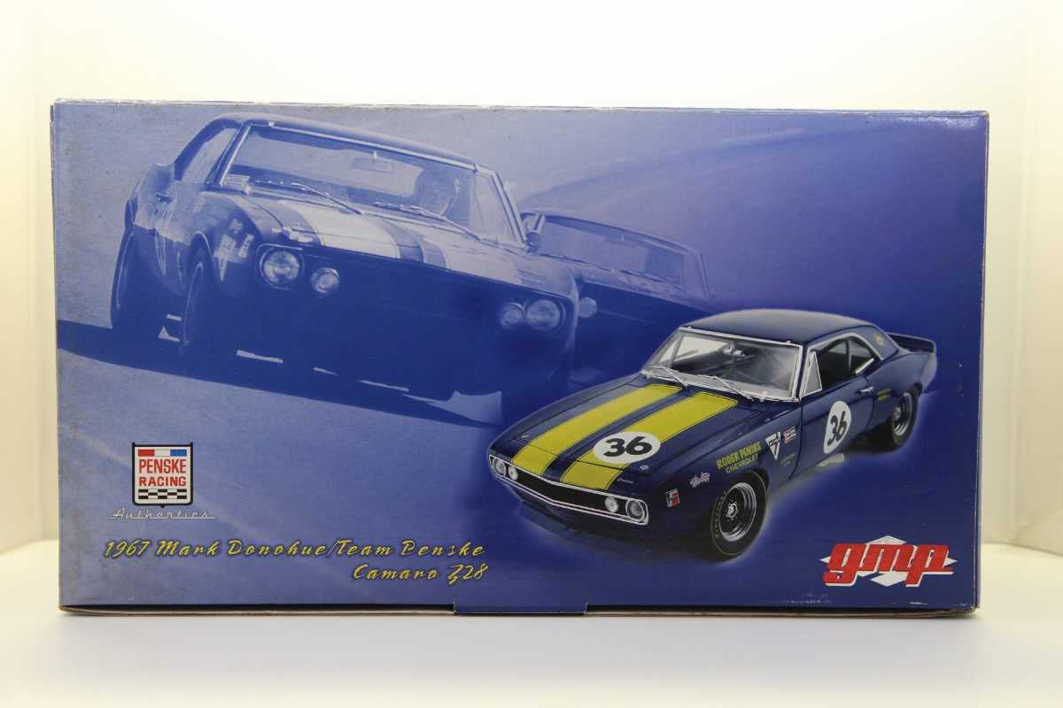 Amazon | GMP 1/18 チーム・ペンスキー スノコ カマロ Z28 SUNOCO 1967