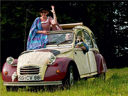 CALVENDO Puzzle „Liebenswerter Kuschelbär“ – 1000 Teile, 64 X 48 Cm, Premium-Qualität