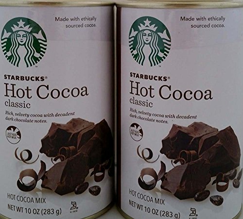 (2) Pack Starbucks Classic Hot Cocao Mix 10 Oz