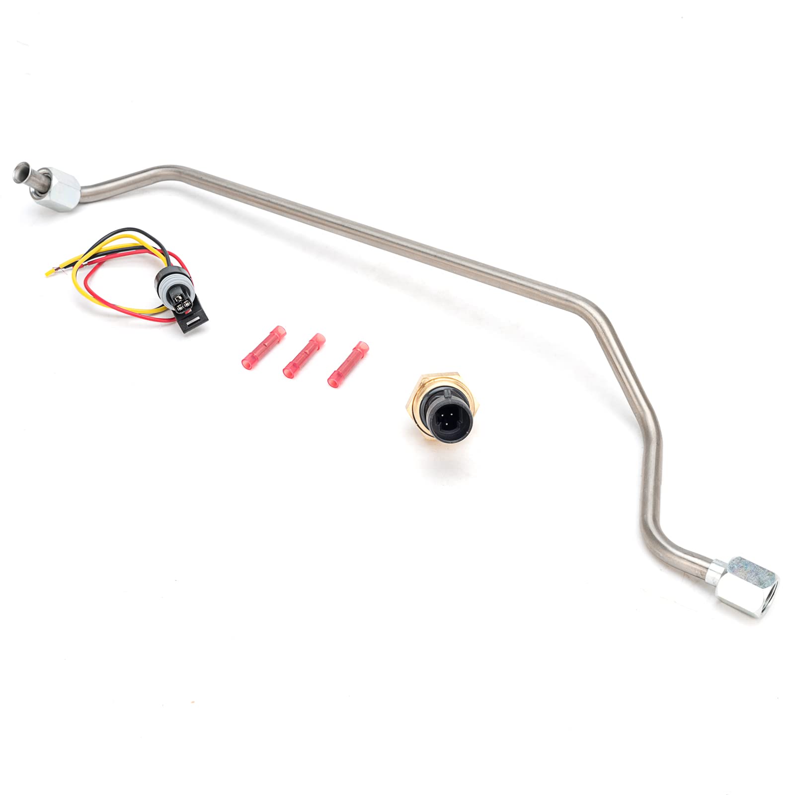 Exhaust Back Pressure EBP Tube Sensor and Wire F4TZ9D477A 598-104 1840078C1 Compatible with Ford 7.3L Powerstroke Diesel 1994-1997