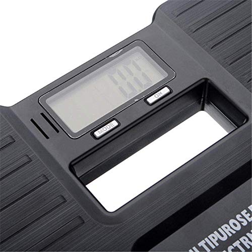 Báscula Digital Electrónica para Baño, Máx 150Kg Negra miniatura 5