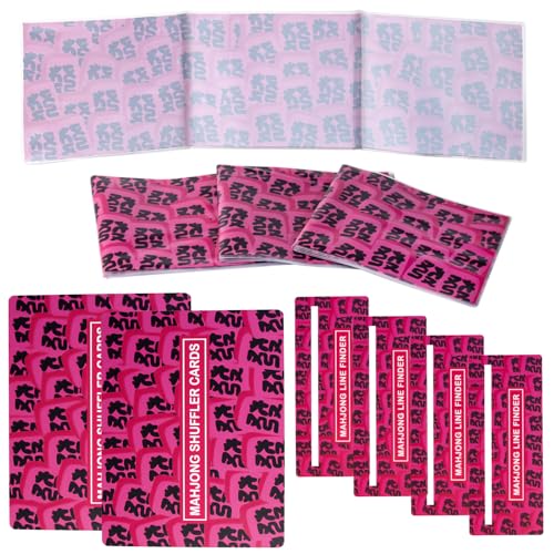 Accesorios de Mahjong 10 Piezas para Juego de Mesa