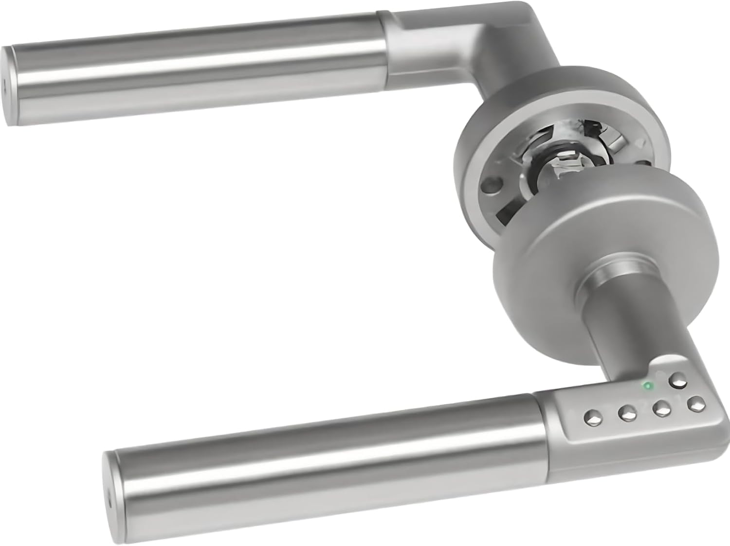 Yale Maniglia Elettronica da Porta Sinistra, Acciaio Inossidabile, Codice PIN con Fino a 9 Utenti + 1 Master, Facile da Installare, Ideale per Appartamenti, Uffici e Ingressi Secondari