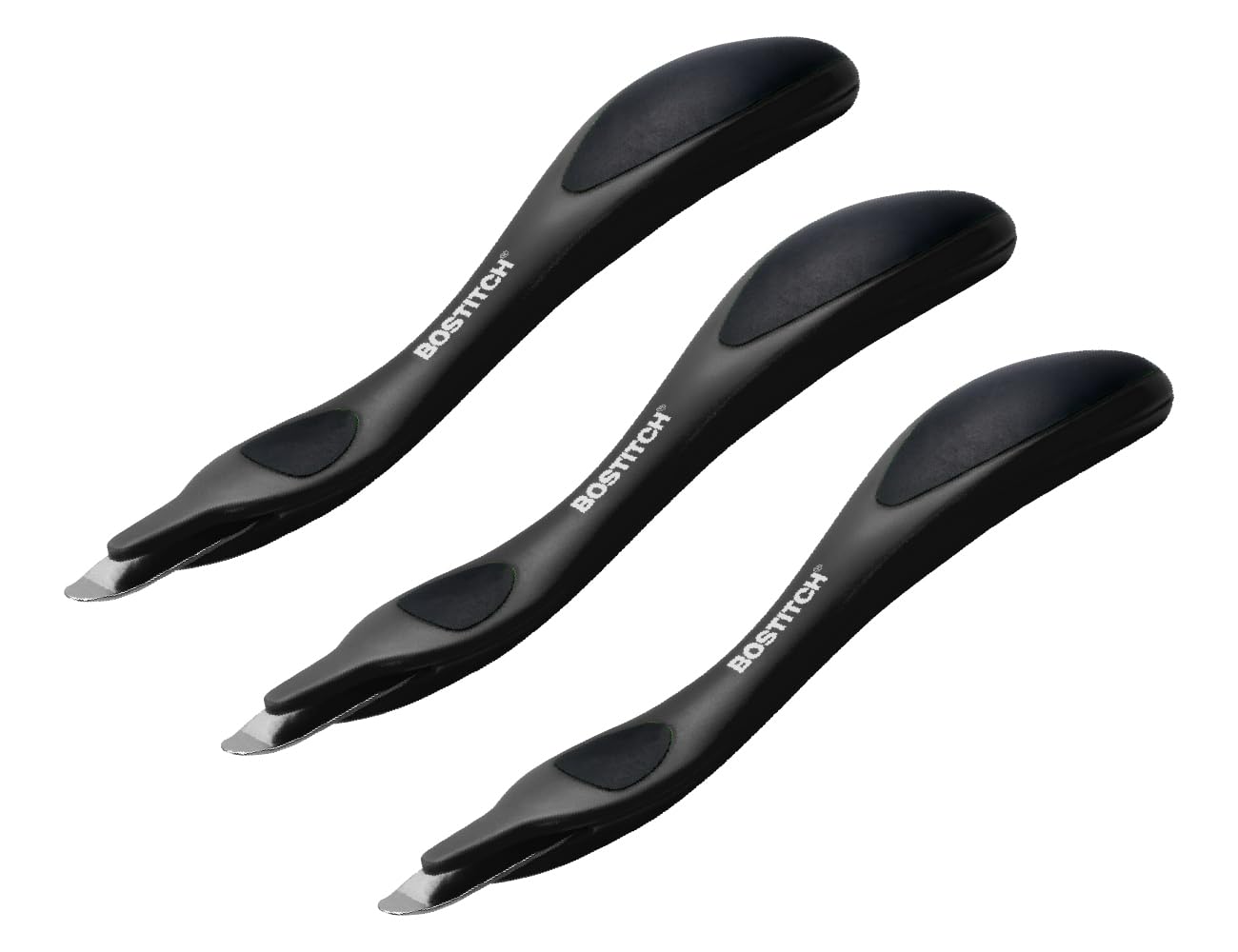 Bostitch Office Easy Staple Remover, Magnetic Tip, 3-Pack (40000M-BLK-3PK)