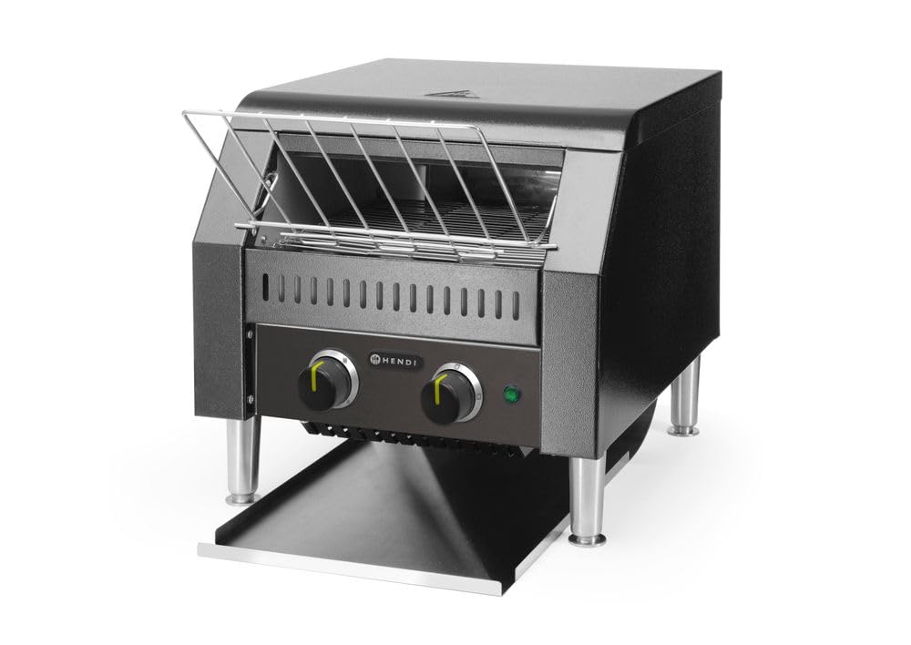 HENDI Tostapane a nastro doppio, Nero, 230V/2240W, 418x368x(H)387mm