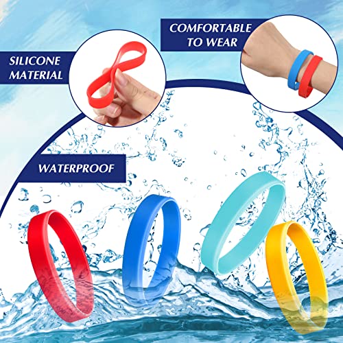 200 Pcs Silicone Wristbands Assorted Rubber Bracelets Solid Color Silicone Bracelet Colored Stretch Rubber Wristbands Blank Sports Bands For Adults Men Women Teen Games Teams Events Gifts, 20 Colors #TOP4
