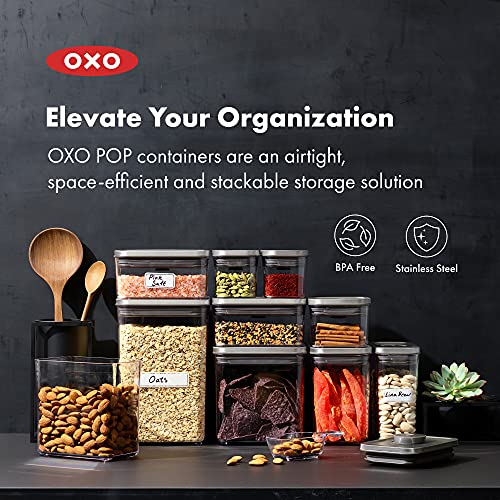 OXO SteeL 12-Piece POP Container Set - Image 3