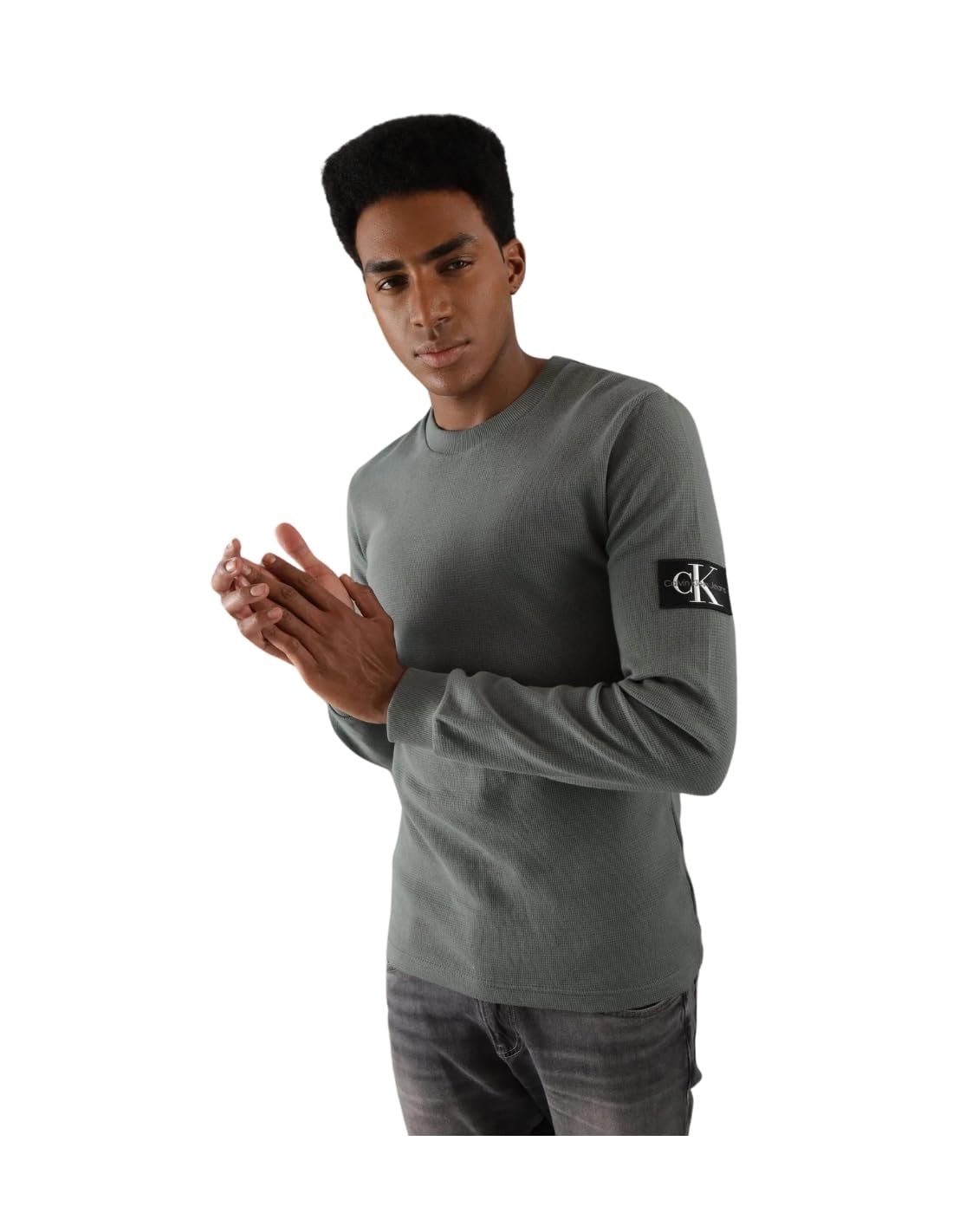 Calvin Klein Maniche Lunghe J30J323485 - Uomo