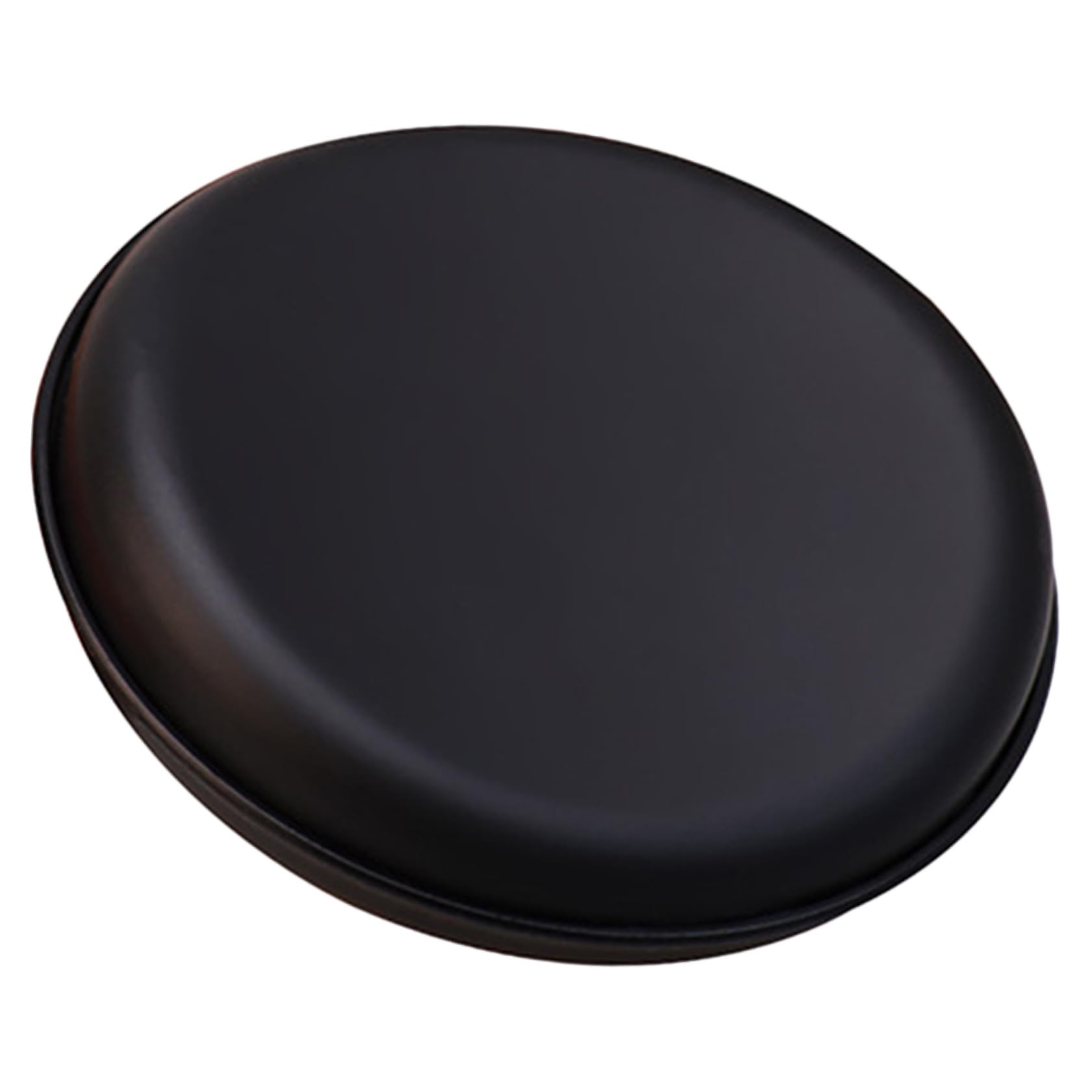 STOBOK Poggiapolsi per Tastiera in Pu Nero, Morbido e Confortevole Forma Rotonda, Facile da Trasportare e Conservare, per Accessori Ufficio e Supporto Polso Mouse