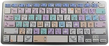 ADOBE ILLUSTRATOR GALAXY SERIES LABELS LAYOUT for KEYBOARD APPLE SIZE