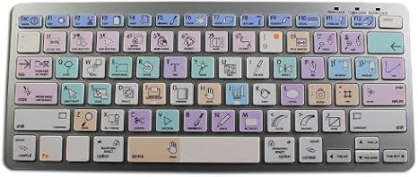 ADOBE ILLUSTRATOR GALAXY SERIES LABELS LAYOUT for KEYBOARD APPLE SIZE