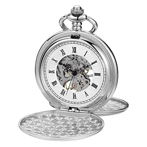 Tiong Luxury Silver Pocket Watch for Weddings Cover
