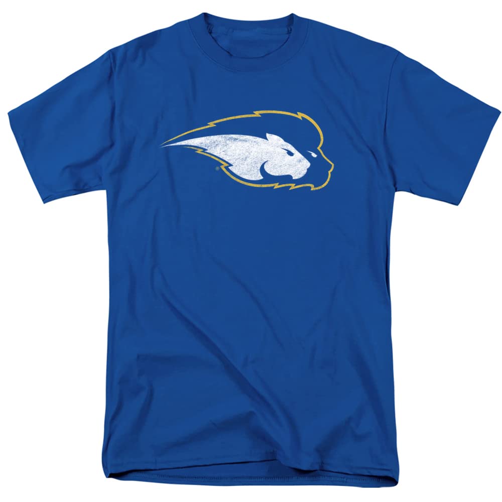 LOGOVISION Official Collegiate Distressed Primary Logo Adult T-Shirt Collection — view 47