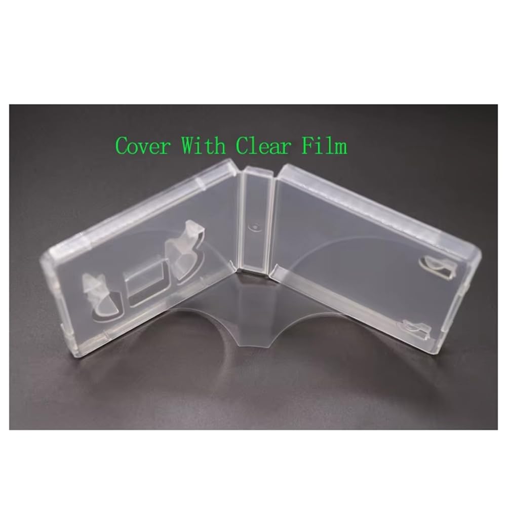 50 Unidades de Cajas Protectoras Transparentes para Unidades Flash USB, Estuche de Almacenamiento A Prueba de Polvo para Unidades de Memoria USB