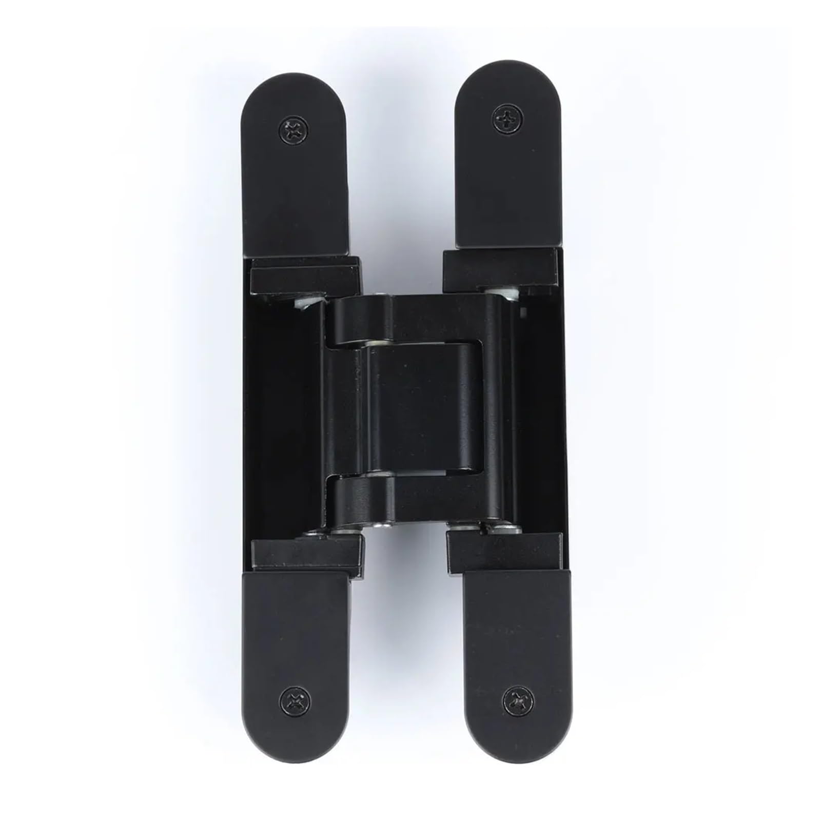 YMUGUEGH 541 3d rebated door adjustable concealed residential door hinge(B1lack)