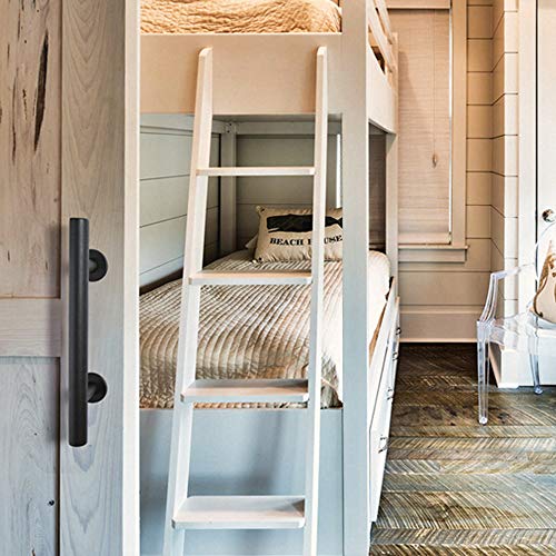 CCJH Retro Maniglia per Porta Scorrevole Nero