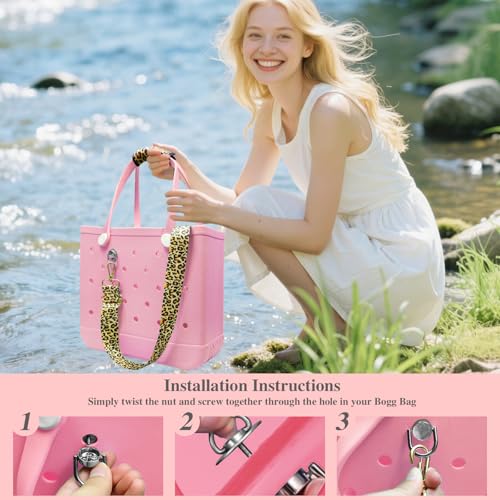 Strap Wrap Adjustable Crossbody Strap with Neoprene Handle Protector - Compatible with All Bogg Totes3