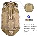 PET ARTIST Tactical Dog Harness for Hiking Training, No Pull Vest Harness for Medium Large Dogs, with Pouches and Patches Coyote Brown, M