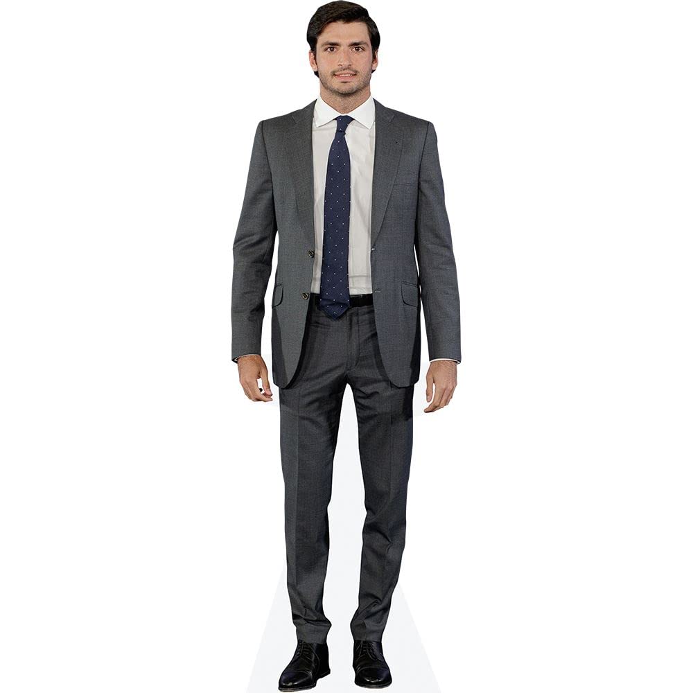 Celebrity Cutouts Mini Size Cutout Carlos Sainz Jr (Grey Suit)