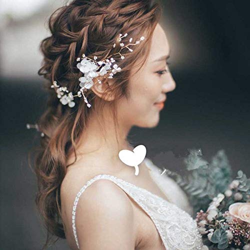 Headbands Wedding Hair Accessories Handmade Hairbands Crystal Rhinestone Head Wear Hair Ornament For Bride Girls (Color : D)2