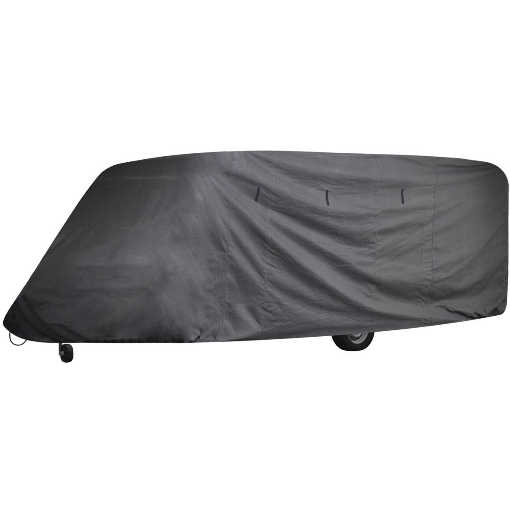 Festnight Funda de Caravana de Tamaño L - Color de Gris Material de Polipropileno, 701x250x220 cm
