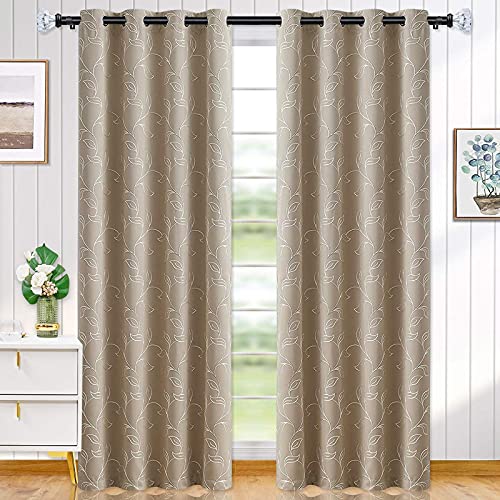 Kamanina 3/4 Inch Curtain Rods 28 To 48 Inches (2.3-4 Feet), Crystal Diamond Ends Single Drapery Rod For Windows 16 To 44 Inches, Black #TOP2