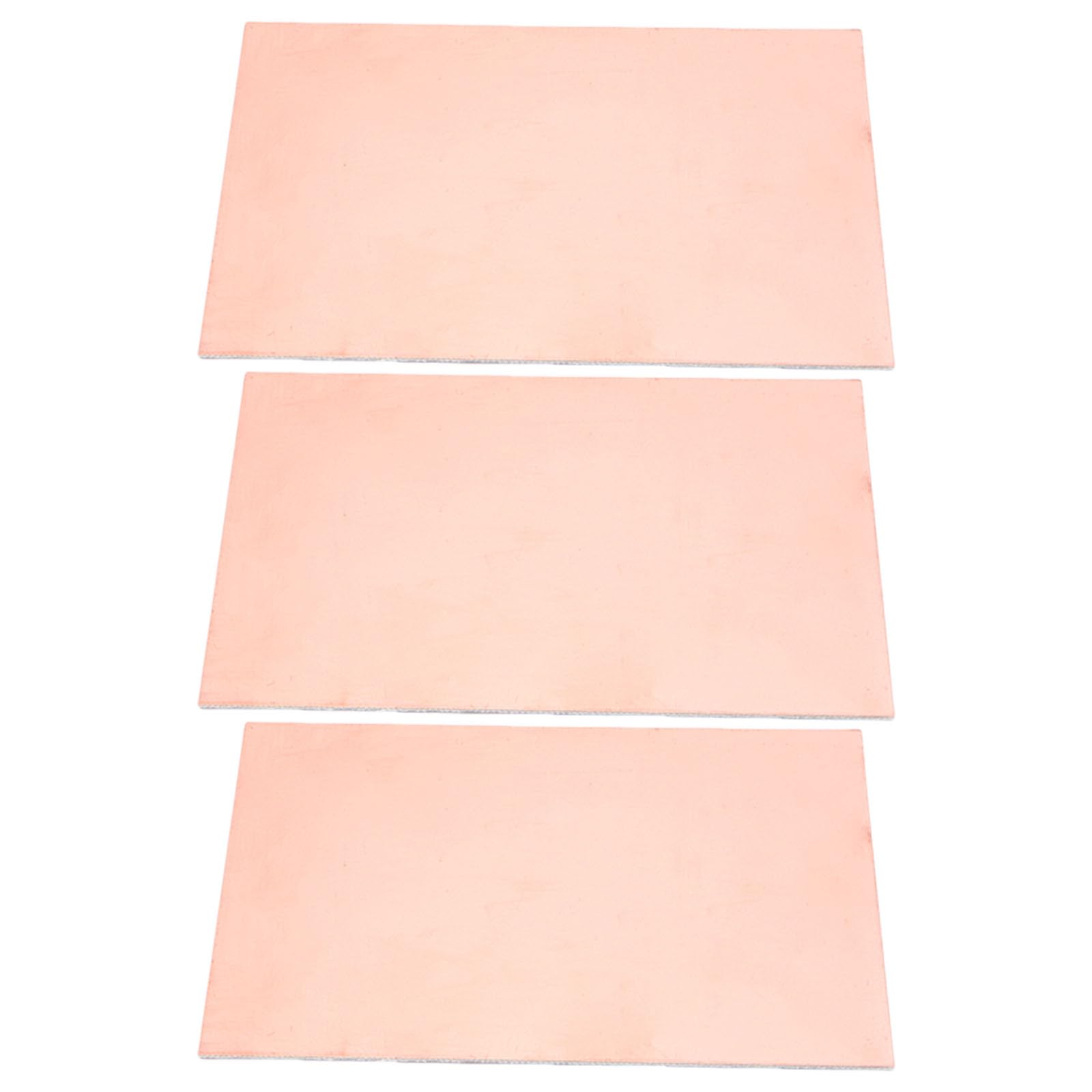 10pcs 1.5mm Double Side Brass Clads Panel Electronic Project Board Upgrades for Electrical Engineering & Model Making Brass Clads Laminate