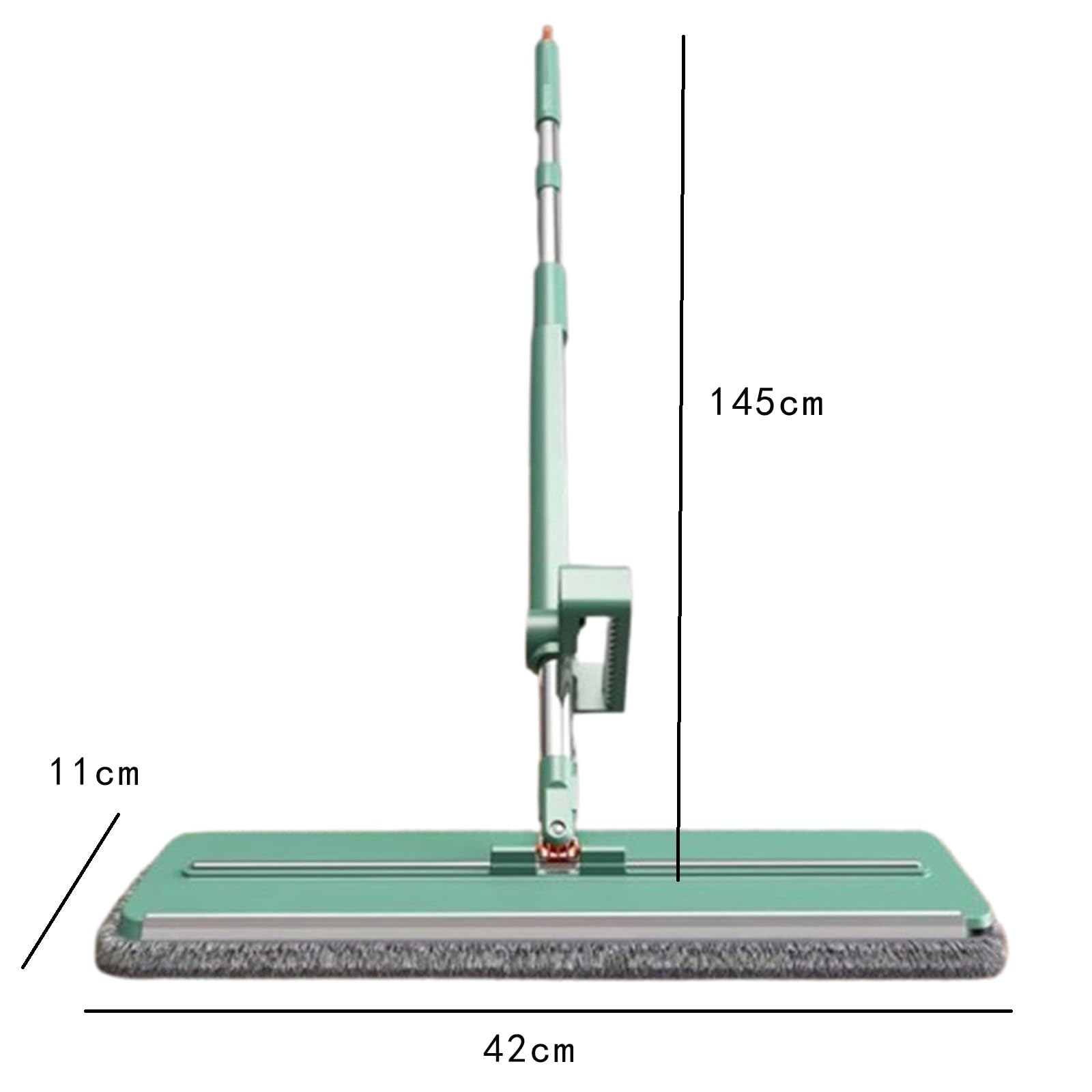 Mopa de microfibra de limpieza profunda para uso húmedo y seco, ideal para laminados, azulejos, suelos de vinilo, herramienta versátil de limpieza de suelos