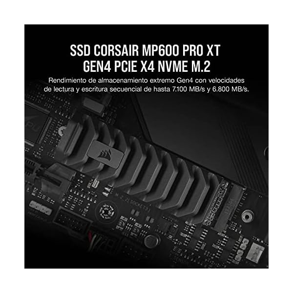 Corsair MP600 PRO XT 1TB Gen4 PCIe hasta 7.100 MB/s - Image 3