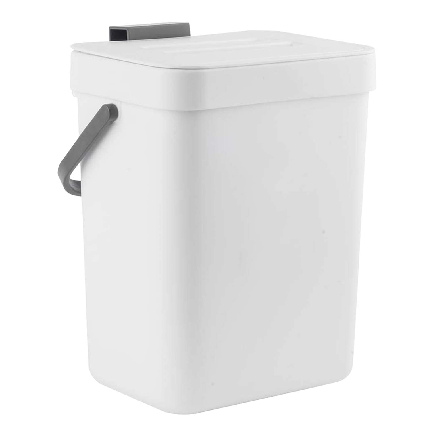 LALASTAR Mini Desktop Trash Can with Lid, Small Countertop