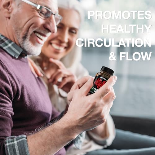 Eternal Health Heart Health Supplement for Heart, Blood Circulation & Flow with CoQ10, Vitamin K2 MK7, Black Garlic, Hawthorn, Olive Leaf & Dan Shen - Vitamins & Herbs 60 Caps - Image 6