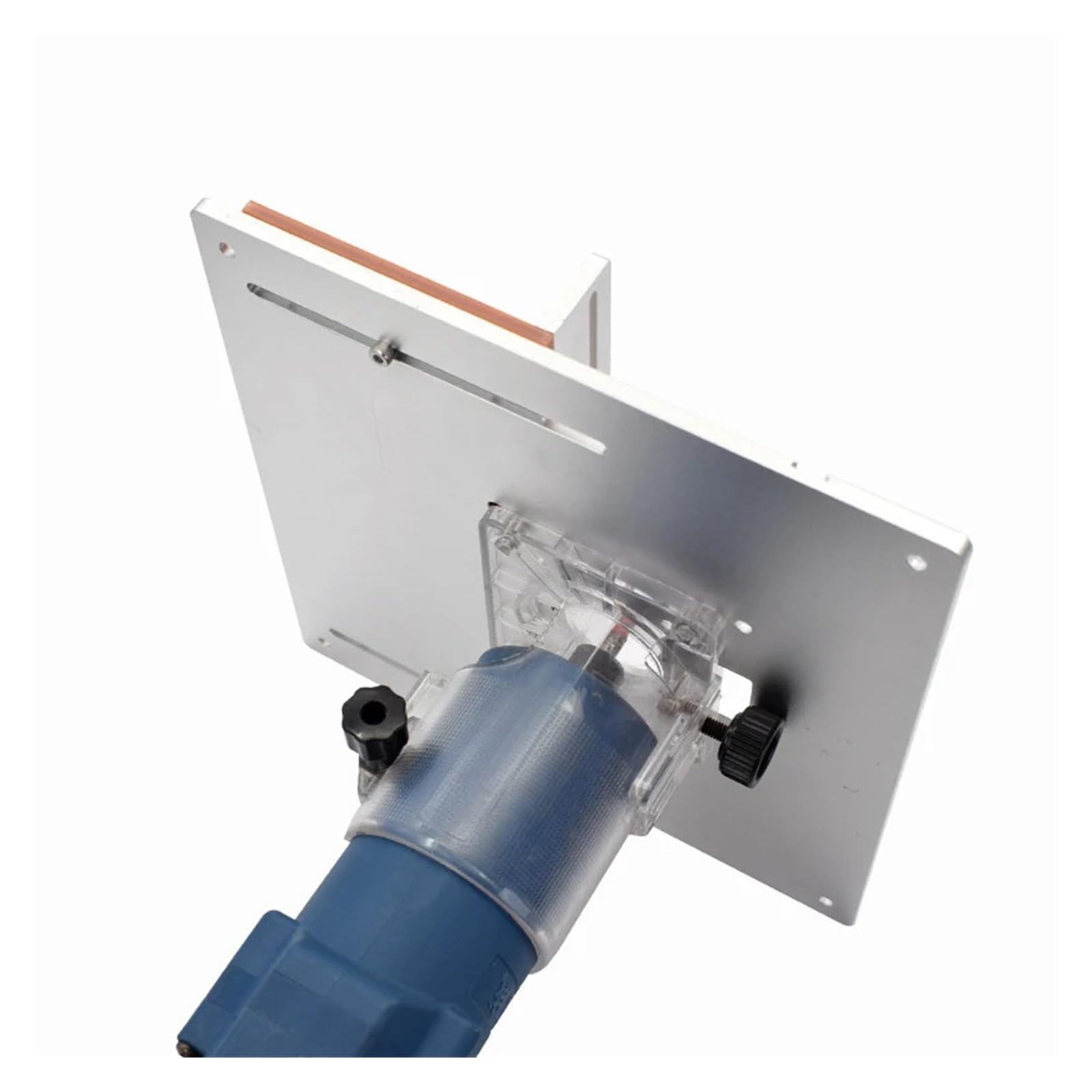Tavolo fresatrice Tavola Del Router In Alluminio Piastra Di Inserimento Piastra For Fresatura Del Legno Con Recinzione For Tenonatura Tavolo Con Calibro For Banco Da Lavoro For La Lavorazione Del Legn