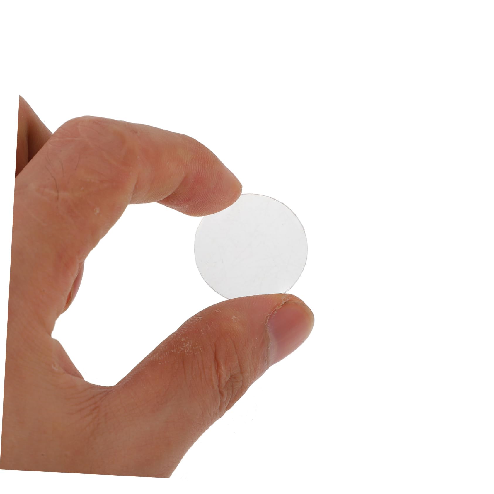 SOLUSTRE 12pcs Magnifier Portable Transparent Optical Lens Magnifying Lamp Camera Lens Clear Optical Lens Watch Lenses Physics for Laboratory Optically Lens 5X Experiment Learning Acrylic