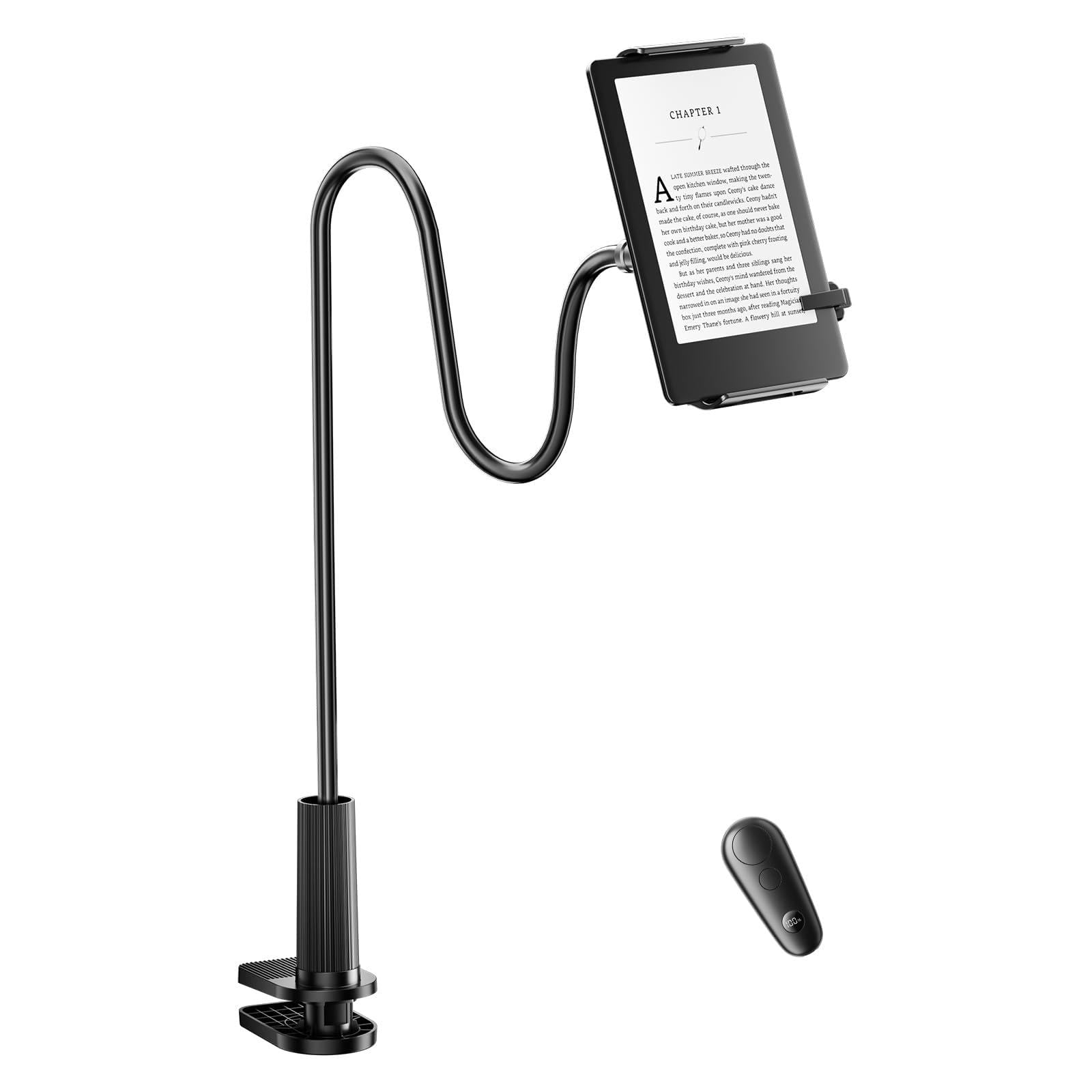 洋書 Intellektueller Widerstand HIGPTWIREL RF Remote Page Turner with Gooseneck Kindle Holder