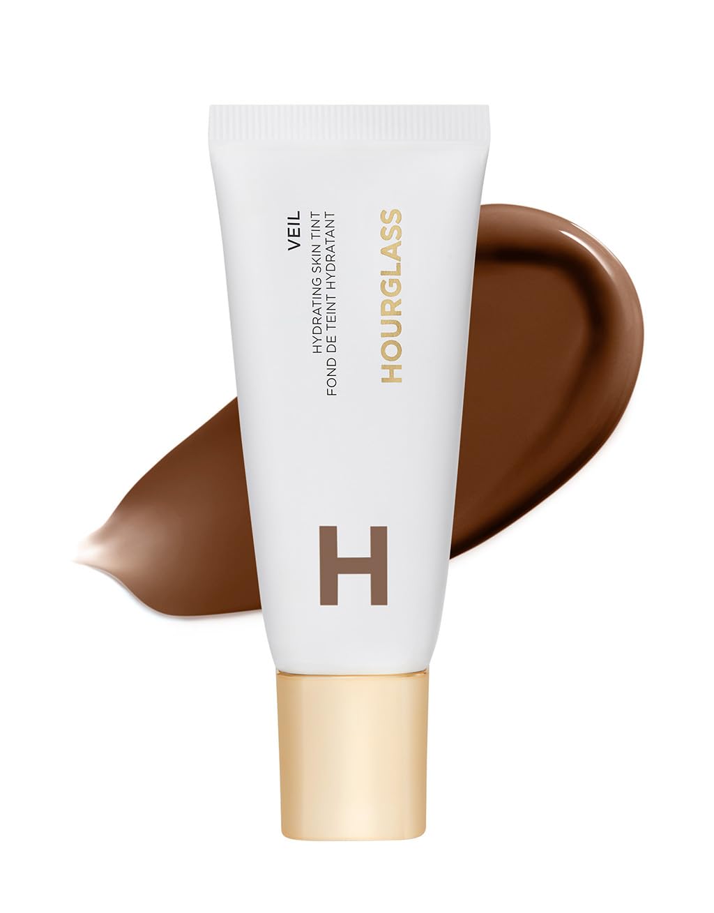 HOURGLASSVeil Hydrating Skin Tint, Dewy Tinted Moisturizer, Makeup and Skincare Benefits, Lightweight, Buildable Coverage, Vegan, Cruelty-Free Hourglass Skin Tint for Radiant, Natural Glow
