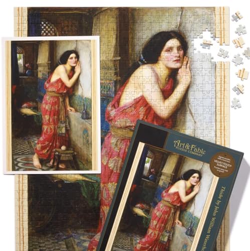 Art & Fable Puzzle Company Thisbe by John William Waterhouse 1000 Piece Fine Artwork Premium Adult J